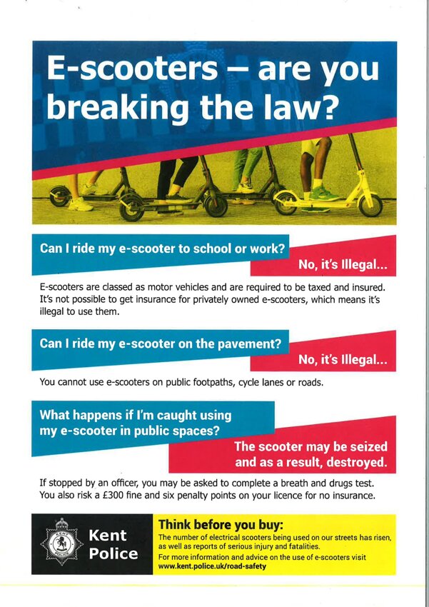Image of E-scooters and the law